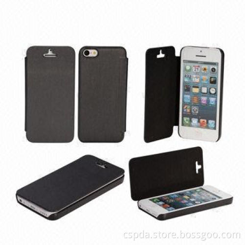 Ultra-thin Leather Mobile Phone Case for iPhone 5C